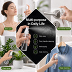5-Pack Spray Bottles 3.4oz, Small Spray Bottle Empty Clear Plastic Bottle