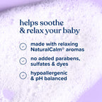Johnson's Baby Calming Shampoo with Soothing NaturalCalm Aromas, Gentle, Hair Wash, Baby Essentials, Hypoallergenic, No Added Parabens and Sulfates, Baby Essentials, 20.3 fl. Oz