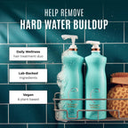 Malibu C Hard Water Wellness Shampoo and Conditioner Duo - Hydrating Hair Care for Shine & Manageability - Protects from Waterborne Elements That Cause Dry, Damaged Hair (33.8oz)