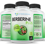 DOCTOR RECOMMENDED SUPPLEMENTS Berberine Plus 1200mg Per Serving - 120 Veggie Capsules Royal Jelly (120 Count (Pack of 3))