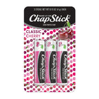 ChapStick Classic Cherry, Lip Protectant, 4-Count Pack, 0.45 oz Each