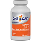 One A Day Multivitamin for Women 50 and Over Tablets, Womens Multivitamin 50 plus with Vitamins D, C, E, Zinc & Biotin, Daily Vitamins for Woman 50+, 100 Ct (Packaging May Vary)
