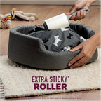 Buy now Scotch-Brite Pet Hair Pickup Extra Sticky Lint Roller, Designed for Removing Fur + Fluff on Couches, Clothes, Dog and Cat Beds, & More, 1 Pack, 95 Easy-Tear Adhesive Sheets Total at indiglob india