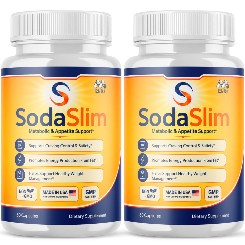 (2 Pack) Sodaslim Weight Management Soda Slim Advanced Pills (120 Capsules)