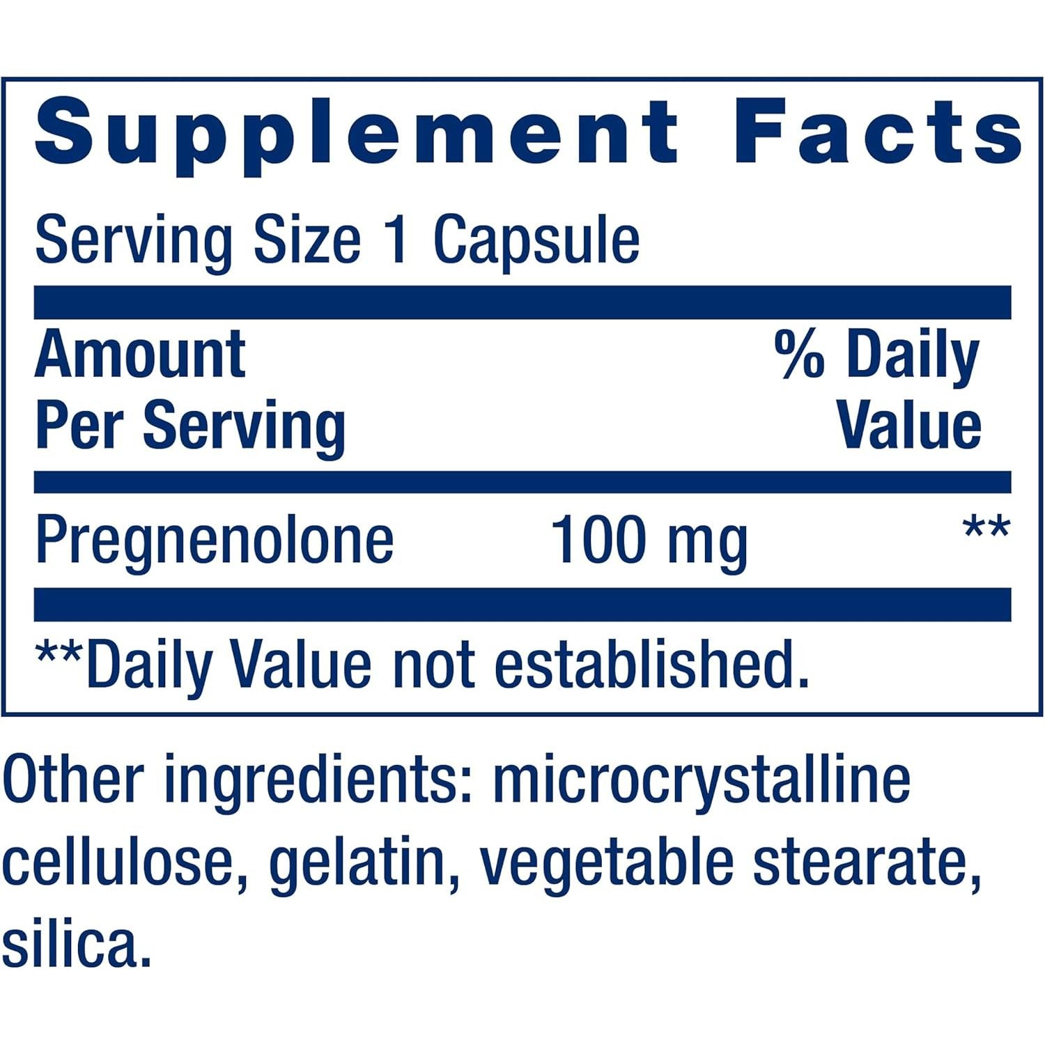 Buy now Life Extension Pregnenolone - Hormone Balance Supplement for Healthy Hormone Levels, 100 mg - Hormone Balance, Memory, Focus, Cognitive Health - Gluten-Free, Non-GMO, 100 Capsules at indiglob india
