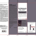 Dr.Melaxin Peel Shot Black Rice Exfoliating Ampoule, Face Exfoliator with AHA BHA Niacinamide Rice Bran Water, Blackhead Remover, Pore Minimizer, Brightening Glass Skin Serum, Korean Skin Care, 2.7 oz