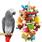 Natural Corn cob Parrot Chewing Toy, Hanging as Foraging Toy