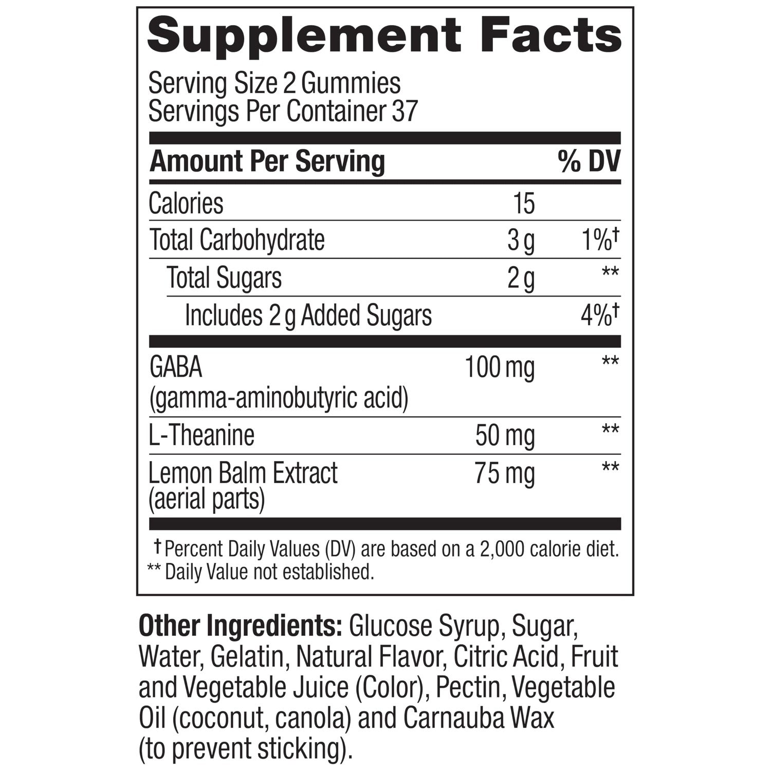OLLY Goodbye Stress, Stress Support* Supplement, 50mg L-Theanine - 74 Count