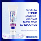 Sensodyne Clinical Repair Whiten & Shine Toothpaste, 3.4 oz (3 Pack)