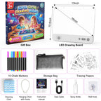 16" LED Drawing Board with Blue-Tooth,Kids Birthday Gift for Girls,Boys
