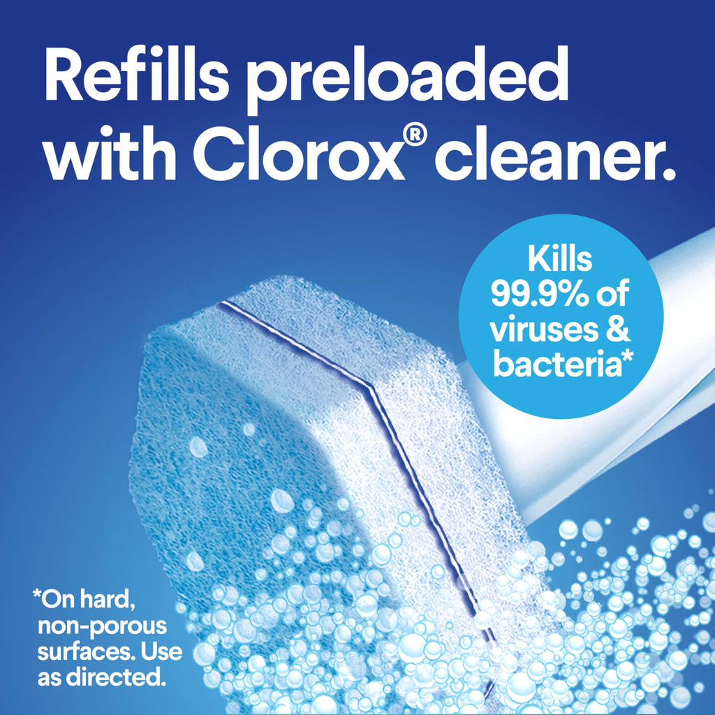 Buy now Clorox ToiletWand Disinfecting Refills, Disposable Wand Heads, 30 Count (Package May Vary) at indiglob india