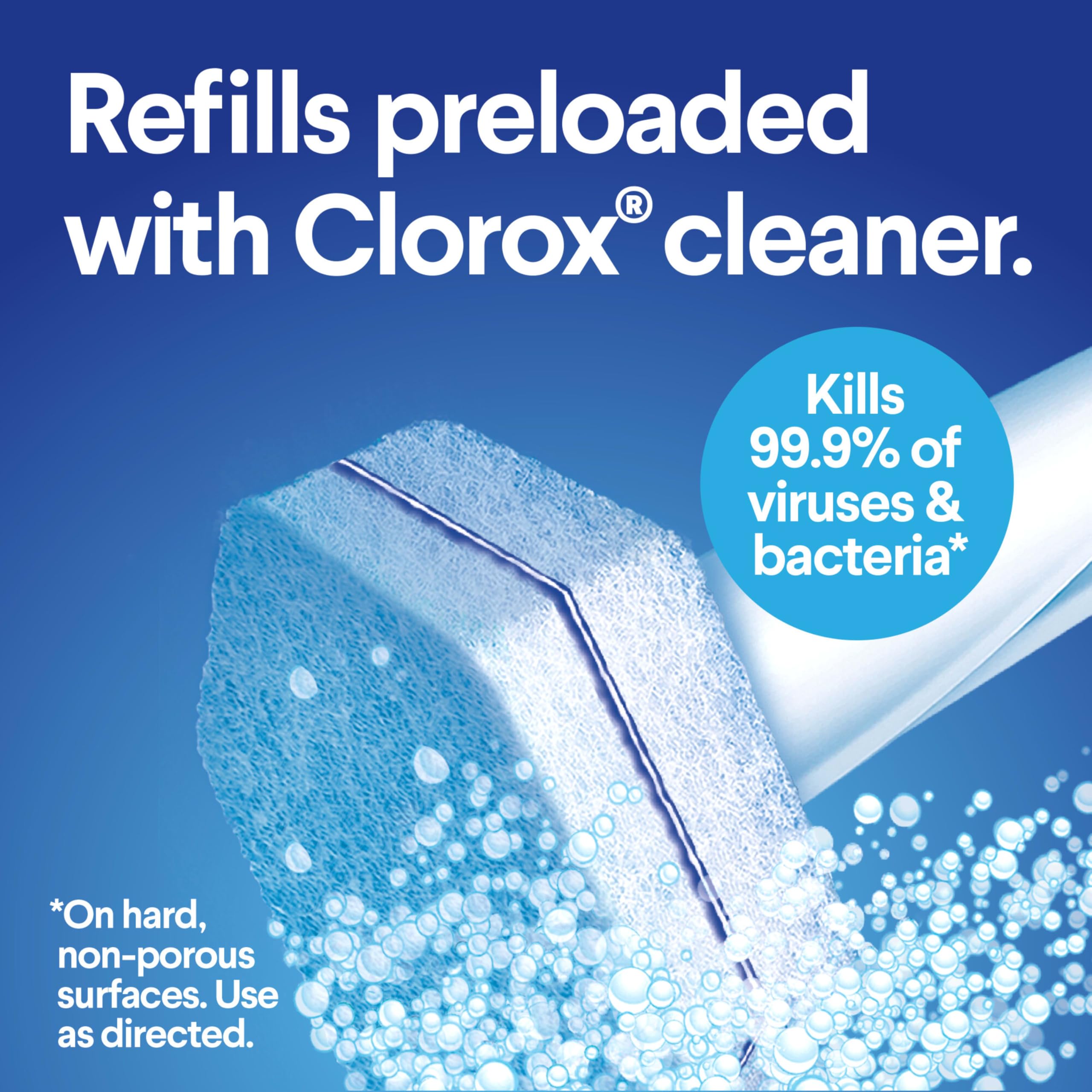 Buy now Clorox ToiletWand Disinfecting Refills, Disposable Wand Heads, 30 Count (Package May Vary) at indiglob india
