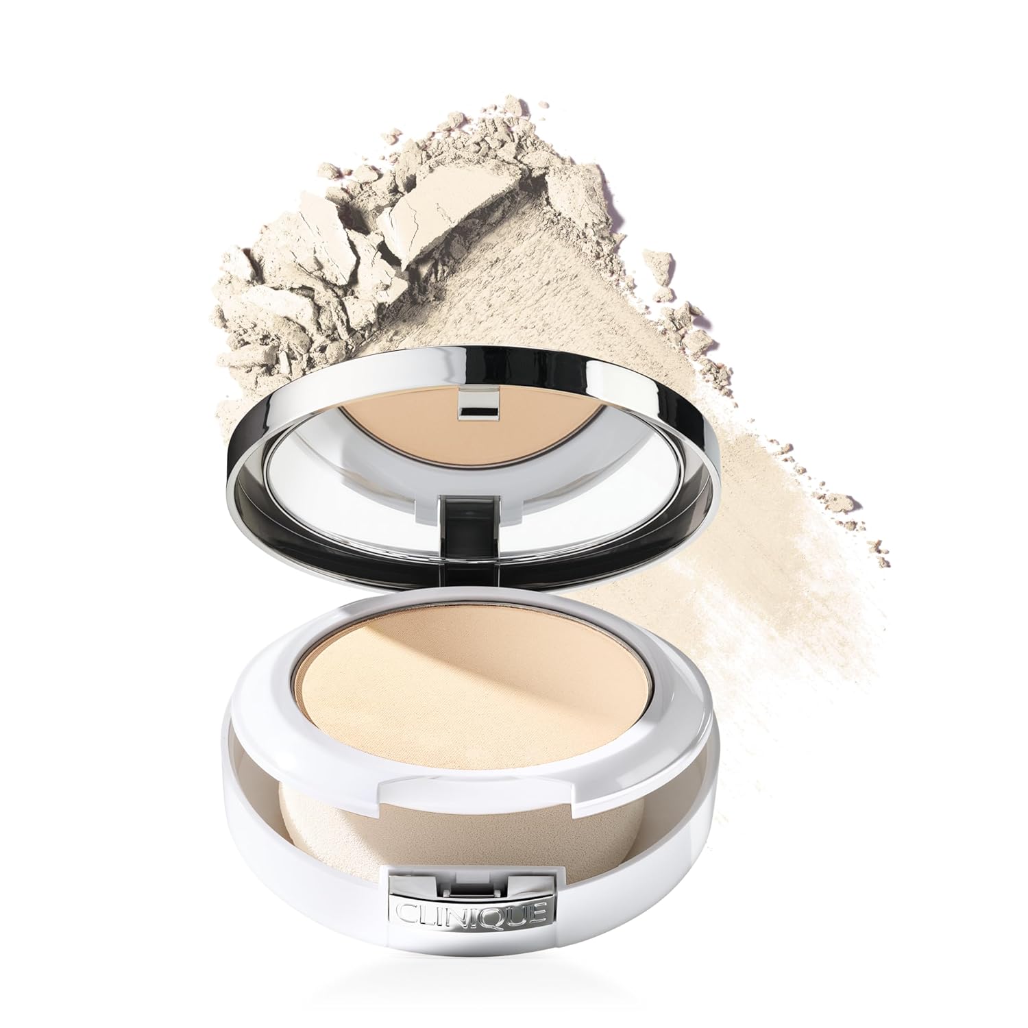 Buy now Clinique Beyond Perfecting Powder Lightweight Full Coverage Foundation + Concealer For Dry Combination to Oily Skin Types AA Dune 0.25 at indiglob india
