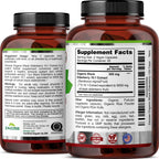 Zazzee USDA Organic Black Elderberry 10:1 Extract, 120 Vegan Capsules