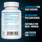 PEScience TruCreatine Creatine Monohydrate Pills, Creapure, 120 Capsules