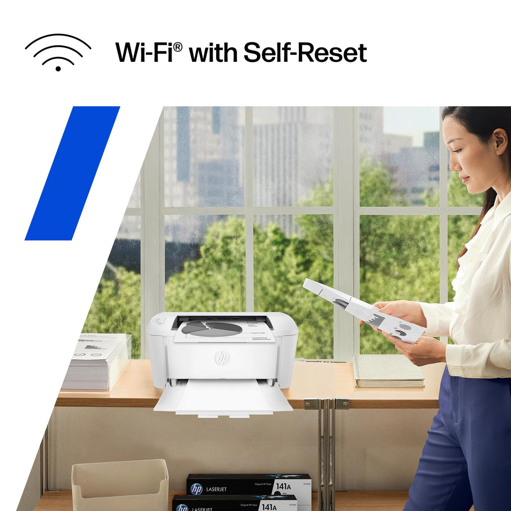HP LaserJet M110w Wireless Black & White Printer, Print, Fast speeds, Easy Setup, Mobile Printing, Best-for-Small Teams