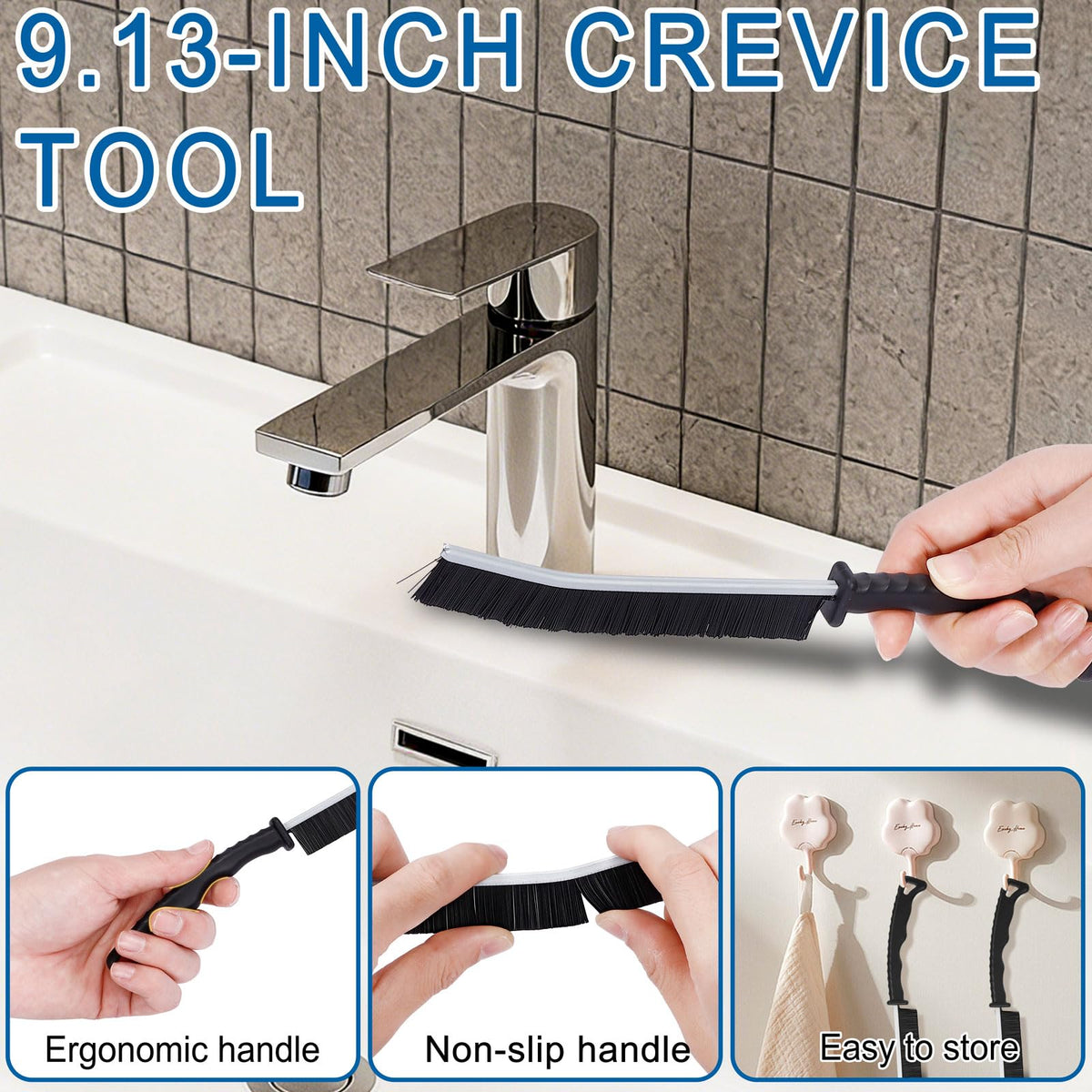 Bottle Brush Cleaning Set - Multi Cup Brush, Water Bottle Cleaner, Crevice Cleaning Brush Pipe & Tube Brushes for Tight Spaces, Grout Brush Cleaner Brush Long Straw Cleaner Brush