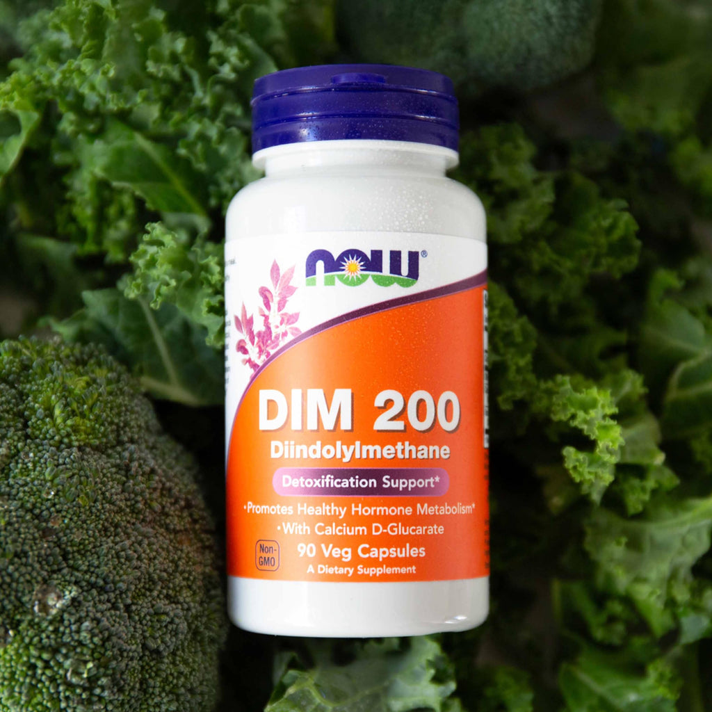 Buy now NOW Foods Supplements, DIM 200 (Diindolylmethane) with Calcium D-Glucarate, 90 Veg Capsules at indiglob india