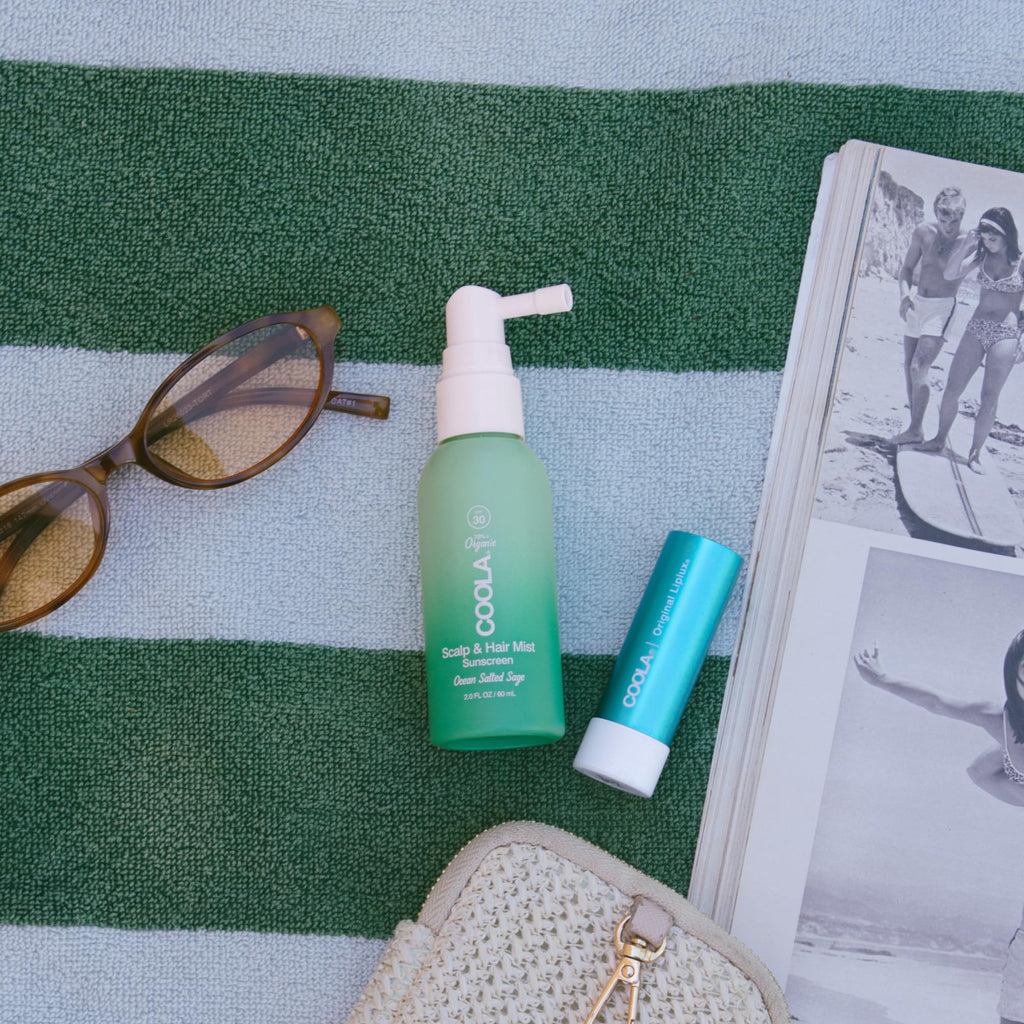 COOLA Scalp and Hair Spray Sunscreen SPF 30 Mist, 2 fl oz | Organic, Non-greasy, Lightweight, Scalp Sunscreen, Dermatologist Tested, UV Protection for Hair and Scalp, Protect Your Part
