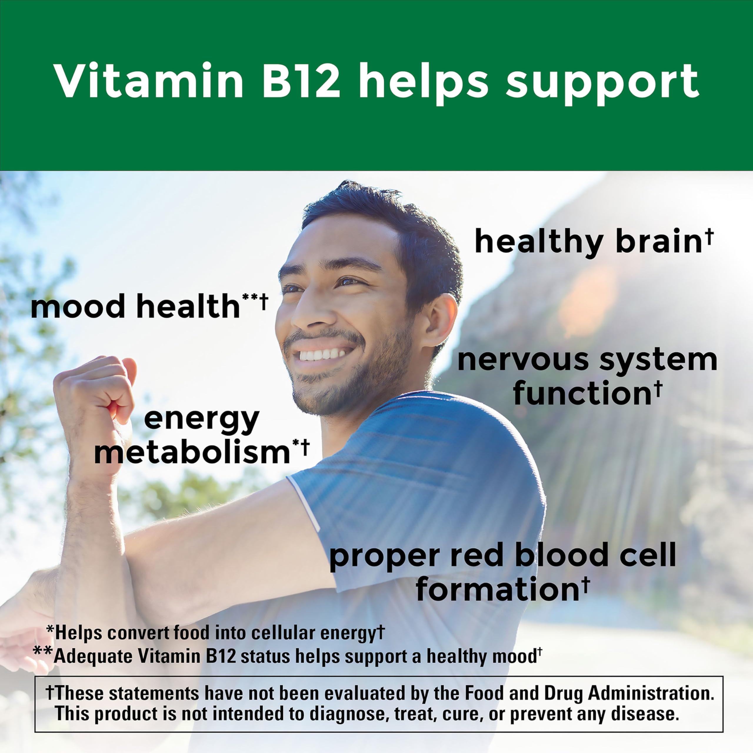 Nature Made Vitamin B12 1000 mcg, Energy Metabolism Support, 150 Softgels | B12 Vitamins 1000 mcg, Energy Metabolism Support Supplement for Women and Men, Gluten Free, 150 Day Supply