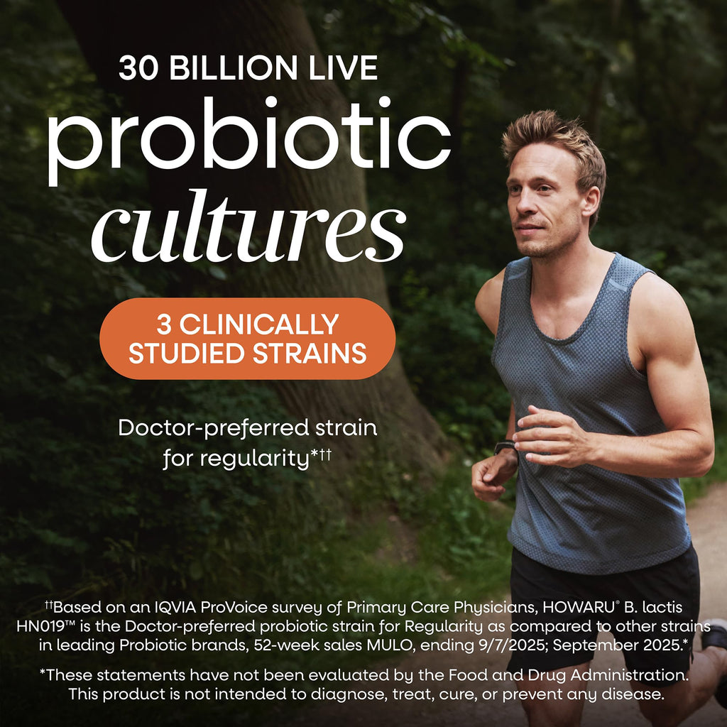 Nature's Way Fortify 30 Billion Daily Pre+Probiotic for Adults 50+, 30 ct | Daily Probiotic Supplement for Colon, Digestive, and Immune Health with 30 Billion Live Cultures*; No Refrigeration Needed