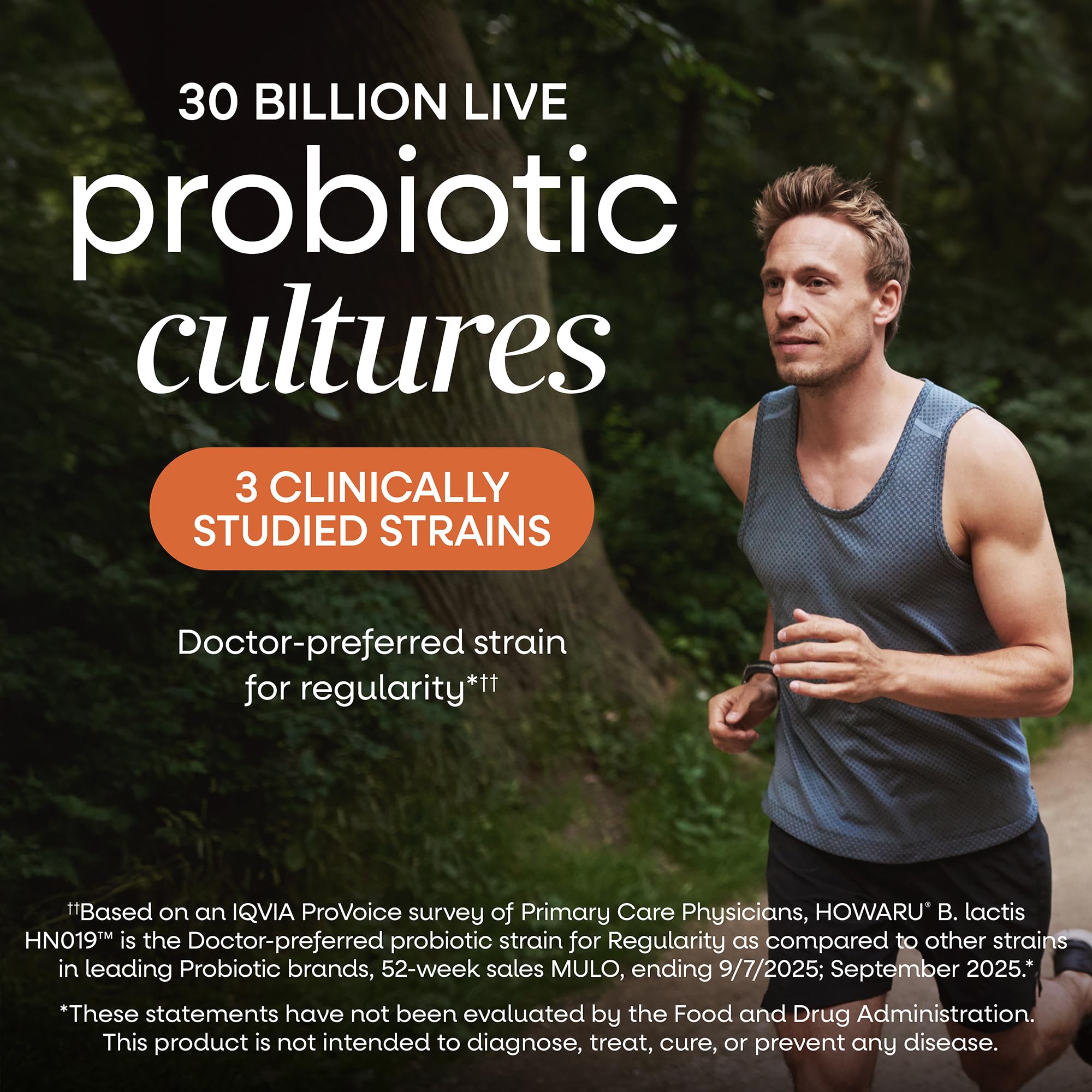 Nature's Way Fortify 30 Billion Daily Pre+Probiotic for Adults 50+, 30 ct | Daily Probiotic Supplement for Colon, Digestive, and Immune Health with 30 Billion Live Cultures*; No Refrigeration Needed