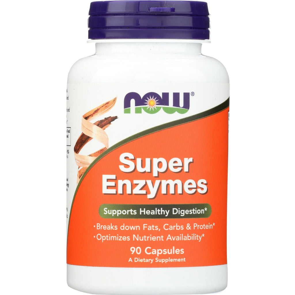 Buy now Now Foods Super Enzymes - 90 Capsules at indiglob india