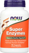 Buy now Now Foods Super Enzymes - 90 Capsules at indiglob india