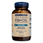 Wiley's Finest Wild Alaskan Fish Oil Peak EPA, 120 Count (Pack of 1) | Heart and Joint Support, Triple-Strength Peak EPA and DHA, 1000 mg Omega-3s, Heart Health Support