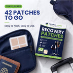 Recovery Patches 42 Pack - Wake Up Refreshed and Energized with Skin-Friendly Patch - Strong Adhesive for Secure Fit - Natural Ingredients for Quick Recovery