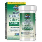 Garden of Life Raw Probiotics Colon Care, 50 Billion CFU, 1 Month Supply | 50 Billion Live Cultures - Dietary Supplement to Support Regular, Comfortable Movements