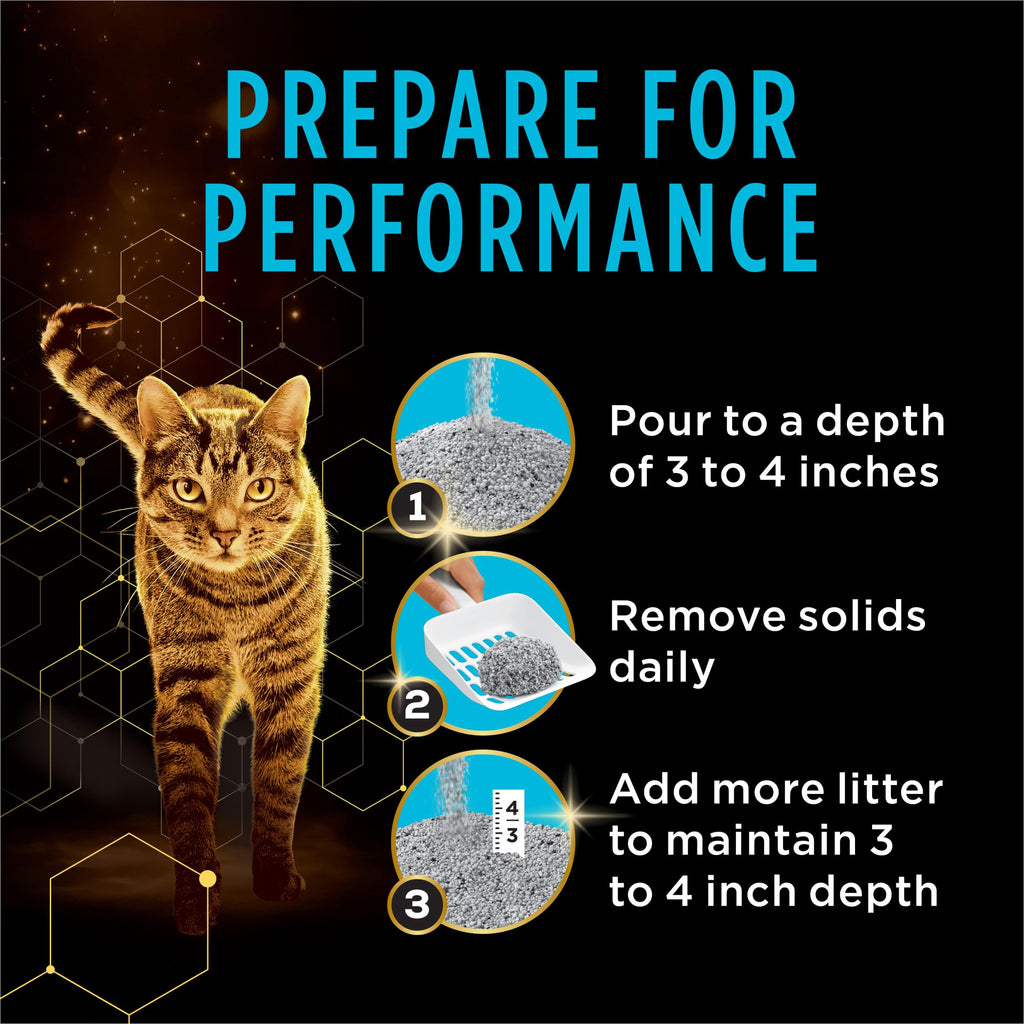 Purina Tidy Cats Performance Plus Power Clump Cat Litter, 22 lb Box