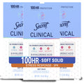 Secret Clinical Strength Antiperspirant Deodorant for Women, Stress Response, 3X Stress & 72hr Sweat & Odor Protection, PH Balancing Minerals, Soft Solid, 1.6 oz (Pack of 3)