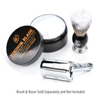 Buy now VIKINGS BLADE Luxury Shaving Cream, Sandalwood & Western Red Cedar, Silky Buttery Smooth, Surfactant Base. Refreshing, Clean, Close, FOAMING Shave Cream at indiglob india