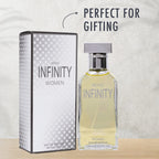 NovoGlow Novo Infinity for Women - 3.4 Fluid Ounce Eau De Parfum Spray for Women - Refreshing Mix of Citrus Floral & Musk Fragrances Smell Fresh All Day Long Lovely Gift for Women for All Occasions