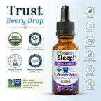 Dr. Green Mom Please Sleep! Kids Sleep Support — Melatonin Free Liquid Drop