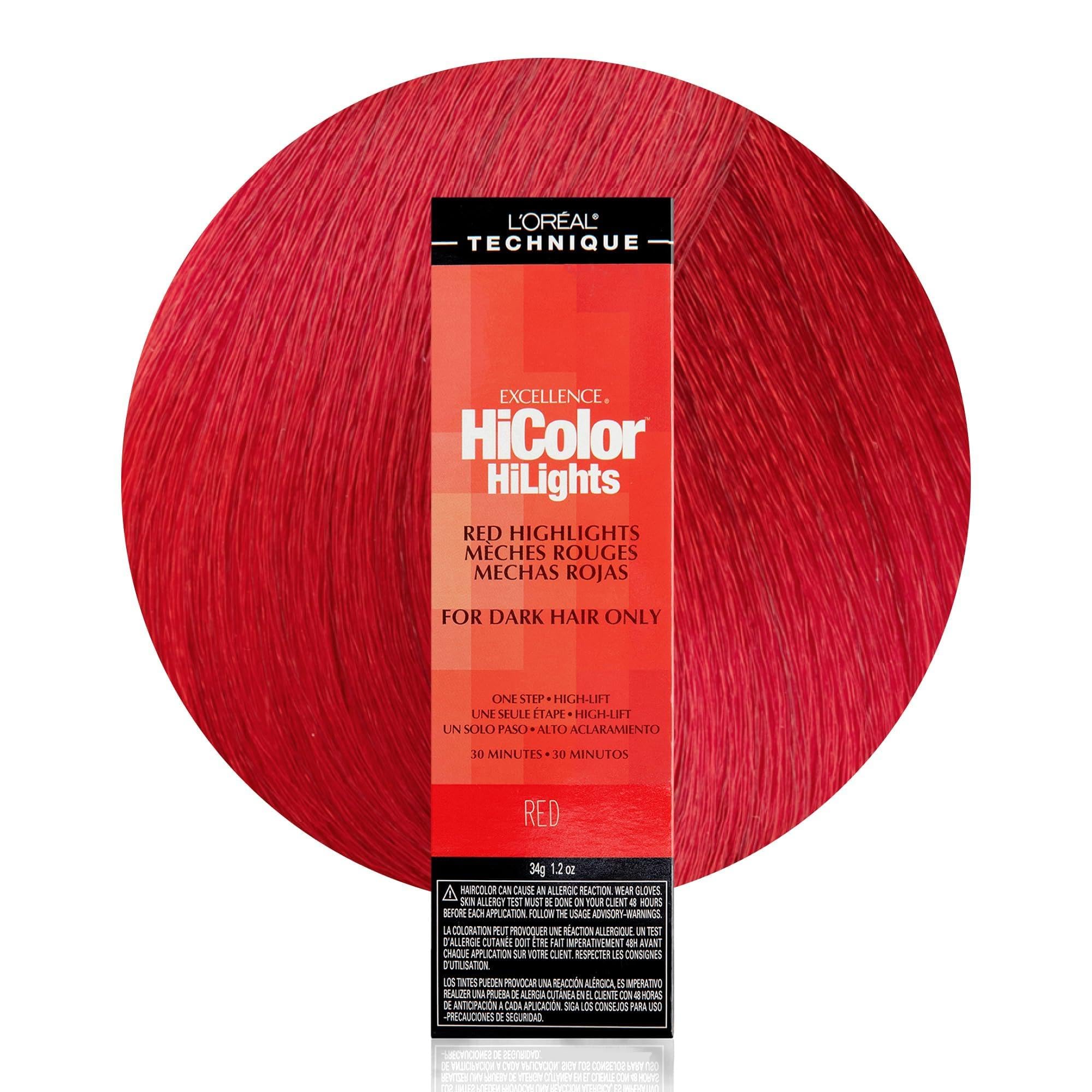 L'Oréal Technique HiColor Red HiLights Permanent Hair Color