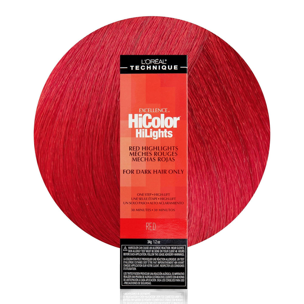 L'Oréal Technique HiColor Red HiLights Permanent Hair Color