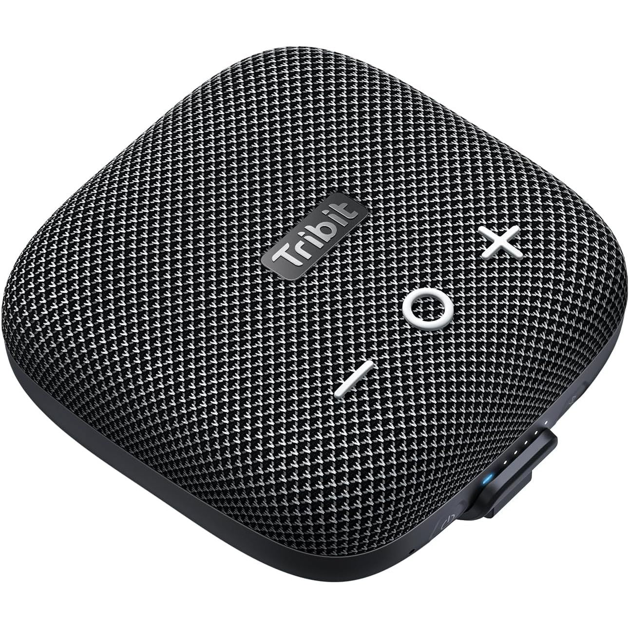 Buy now Tribit StormBox Micro 2 Wireless Portable Speaker: 10W Loud Deep Bass Sound, IP67 Waterproof Bike Speaker with Bluetooth 5.3, 12H Playtime, TWS Pairing for Camping Travel Hiking Black at indiglob india