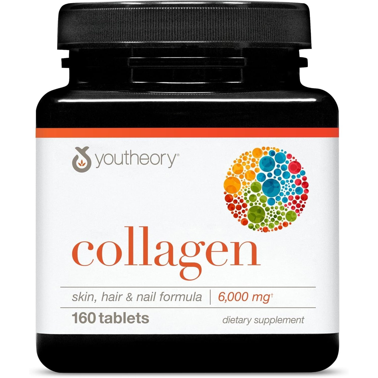 Buy now Youtheory Advanced Collagen - 6,000 mg - with Vitamin C & Amino Acids - for Hair Growth, Skin & Nails* - Supports Joint, Bone & Muscle Health* - for Women and Men - 290 Tablets (48-Day Supply) 160 Count (Pack of 1) Vitamin C at indiglob india