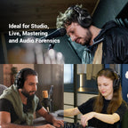 Buy now OneOdio A70 Bluetooth Over Ear Headphones, Wireless Headphones with 72H Playtime, Hi-Res, Built-in Mic, 3.5mm/6.35mm Wired Audio Jack for Studio Monitor & Mixing DJ Guitar AMP, Computer PC Gaming at indiglob india
