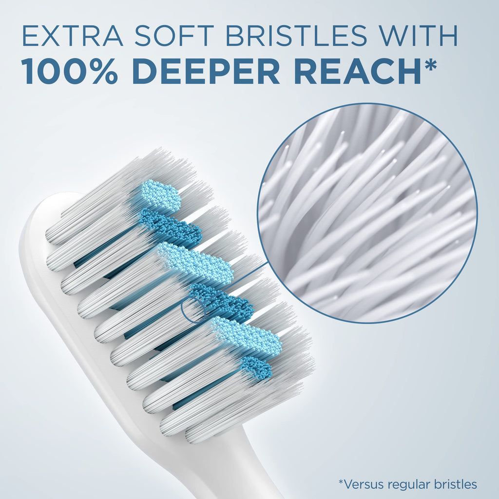 Buy now Oral-B Clic Toothbrush Sensitive Clean Replacement Brush Heads, Black, 2 Count at indiglob india