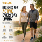 LUAL Calcium 600 mg with Vitamin D3 • Calcium Supplements for Women & Men
