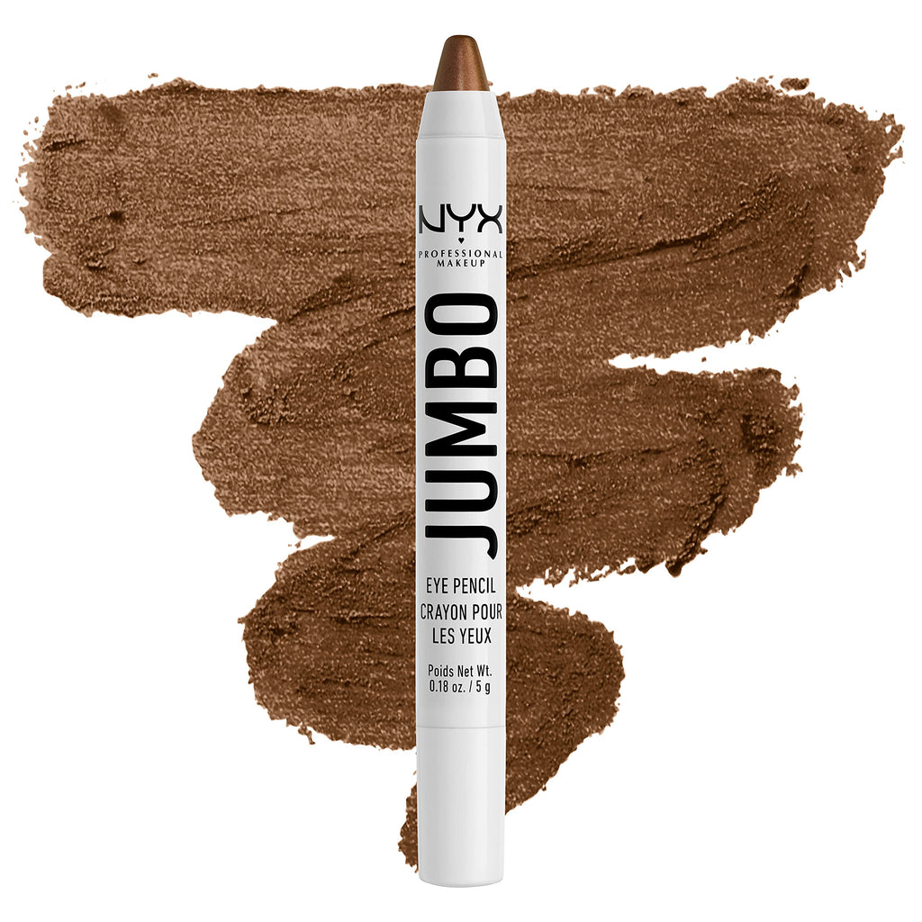 Buy now NYX PROFESSIONAL MAKEUP Jumbo Eye Pencil, Blendable Eyeshadow Stick & Eyeliner Pencil - Cottage Cheese (Silver) at indiglob india