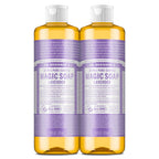 Buy now Dr. Bronner's Magic Soap-Pure-Castile Liquid Soap (Lavender, 8 ounce)-Regenerative Organic Certified Oils, 18-in-1 Uses: Body, Hair, Laundry, Pets & Dishes, Concentrated, Vegan, Non-GMO at indiglob india