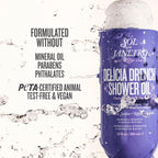 Sol de Janeiro Delicia Drench Shower Oil | Women's Oil-To-Foam, Nourishing Body Wash, Replenishing, Soothing Doubles as Shaving Cream, Mood Boosting Sandalwood Scent