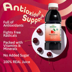 Buy now Dynamic Health Organic Tart Cherry Juice, Unsweetened 100% Juice Concentrate, Antioxidants Supplement, No Sweeteners or Additives, Vegan, Gluten Free, BPA Free (16oz) at indiglob india