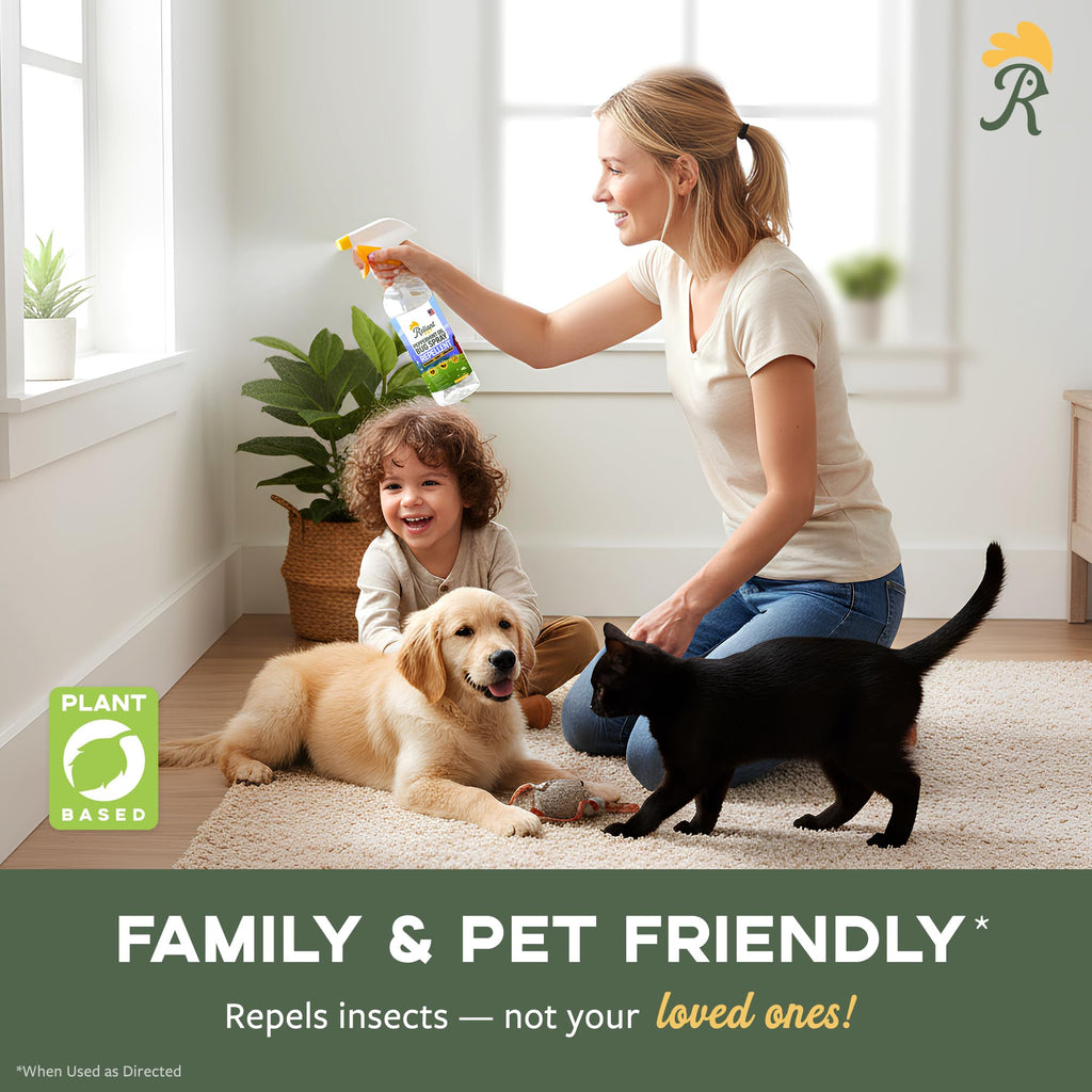 Reliant Pet - Peppermint Oil Spray for Bugs - 16oz - Insect and Pest Control Spray - Bug Spray That's Safe, Reliable, Effective - Made in USA - Ant, Spider, and Roach Spray Indoor