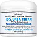 Buy now Ebanel Urea Cream 40% plus Salicylic Acid 2%, Foot Cream for Dry Cracked Heels Feet Knees Elbows Hands, Foot Dead Skin Cuticle Callus Remover Toenail Softener, Keratolytic Skin Barrier Repair 4.6 Ounce (Pack of 1) at indiglob india