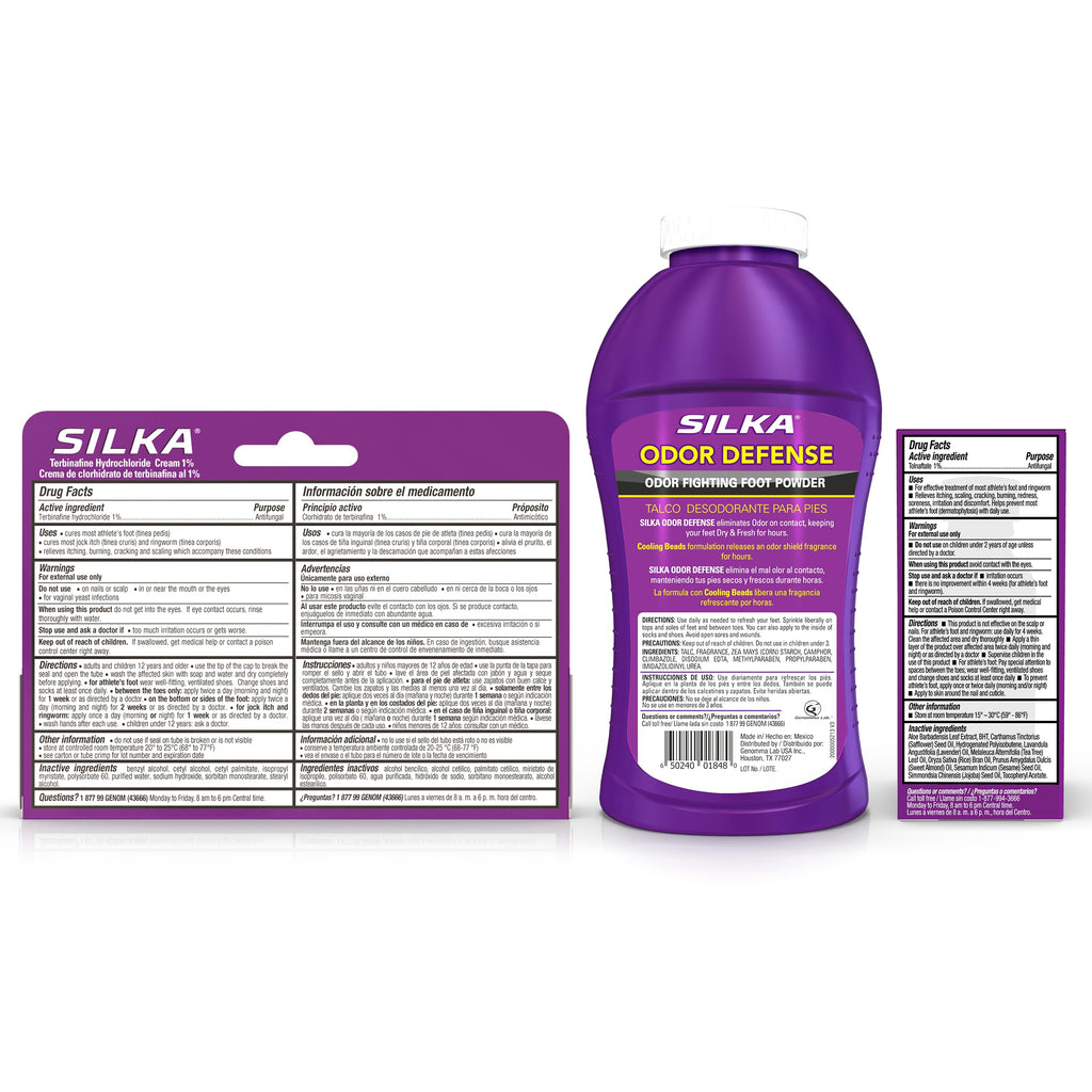 Silka Emergency Foot Care Kit, 3 Count